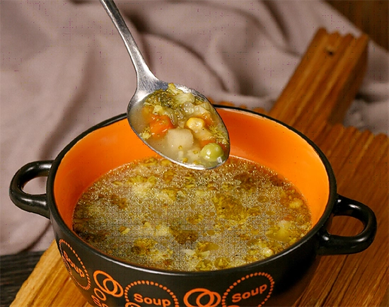 While chicken soup won't cure a cold, it can provide benefits