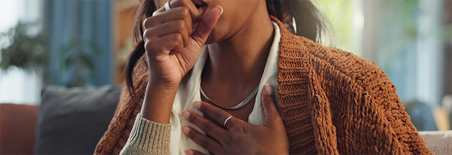 Coughing is a natural reflex that helps clear irritants from the throat and lungs