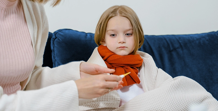 Lowering fever by acting on the hypothalamus