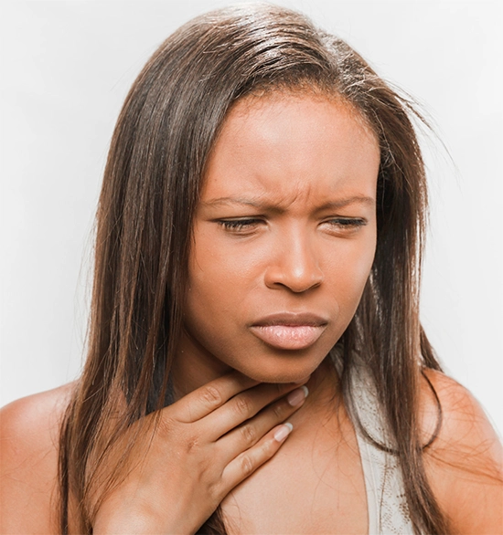 Losing your voice is another complication that can affect your throat