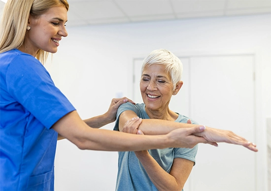 Regardless of whether stretching or strengthening is the primary focus, proper technique is essential to avoid worsening pain or causing injury.